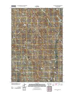 Schultz Coulee 2011 topographic map thumbnail