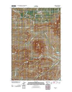 Simms 2011 topographic map thumbnail