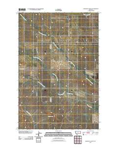 Diamond G Butte 2011 topographic map thumbnail