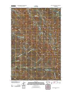 Graveyard Hill SW 2011 topographic map thumbnail