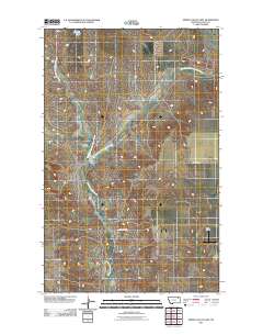 Spring Valley East 2011 topographic map thumbnail