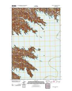 Skunk Coulee 2011 topographic map thumbnail