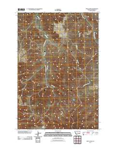 Smith Creek 2011 topographic map thumbnail