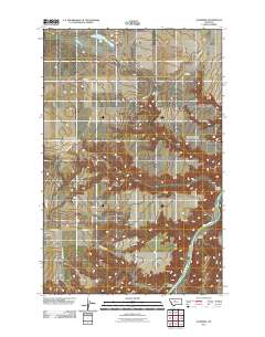 Floweree 2011 topographic map thumbnail
