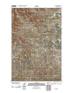 Roy NW 2011 topographic map thumbnail