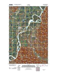 Savage 2011 topographic map thumbnail