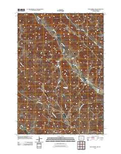 Dead Horse Lake 2011 topographic map thumbnail