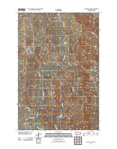 Deadman Creek 2011 topographic map thumbnail