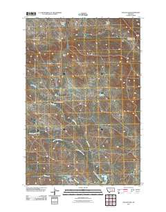 Stellar Lake 2011 topographic map thumbnail