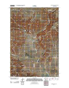 Stephens Hill 2011 topographic map thumbnail