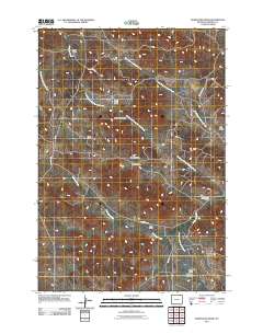 Homestead Draw 2011 topographic map thumbnail
