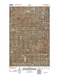 York Reservoir 2011 topographic map thumbnail