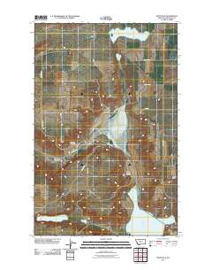 Montague 2011 topographic map thumbnail