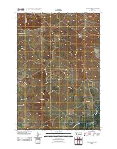 Knudson Draw 2011 topographic map thumbnail