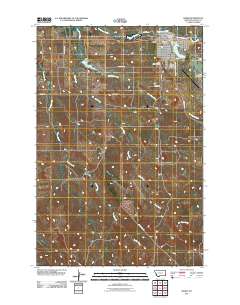 Baker 2011 topographic map thumbnail