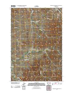 Minnehaha Creek South 2011 topographic map thumbnail