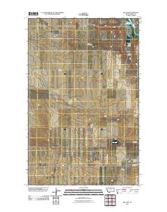 Dry Lake 2011 topographic map thumbnail