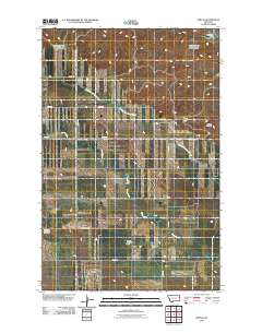 Enid SE 2011 topographic map thumbnail