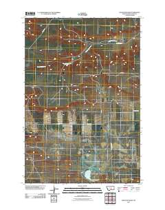Hailstone Basin 2011 topographic map thumbnail