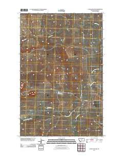 Lodge Pole NW 2011 topographic map thumbnail