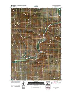 Luke Mountain 2011 topographic map thumbnail