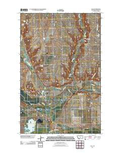 Cole 2011 topographic map thumbnail