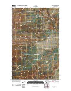 Fox Creek 2011 topographic map thumbnail