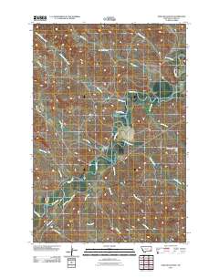 Garland School 2011 topographic map thumbnail