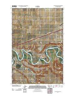 Antelope Butte 2011 topographic map thumbnail