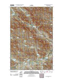 Collins Reservoir 2011 topographic map thumbnail