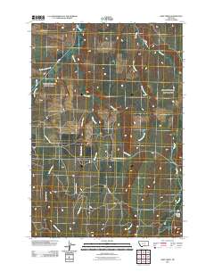 Deep Creek 2011 topographic map thumbnail