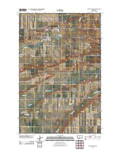 Coffee Creek 2011 topographic map thumbnail