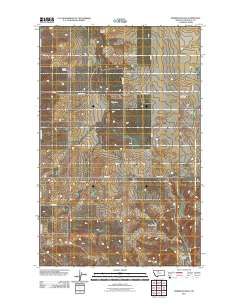 Dorner School 2011 topographic map thumbnail