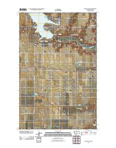 Fresno Dam 2011 topographic map thumbnail