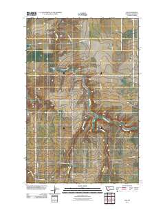 Fife 2011 topographic map thumbnail