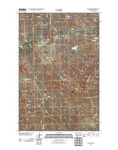 Ada Creek 2011 topographic map thumbnail