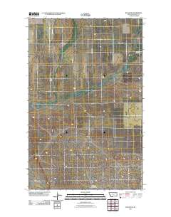 Baylor SE 2011 topographic map thumbnail