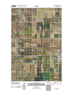 Beach West 2011 topographic map thumbnail