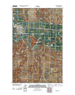 Chinook 2011 topographic map thumbnail