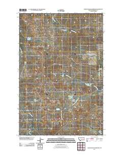 Christenson Reservoir 2011 topographic map thumbnail