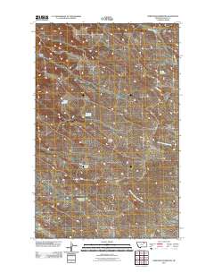 Christmas Reservoir 2011 topographic map thumbnail