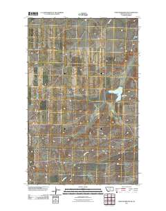 Down Reservoir NW 2011 topographic map thumbnail