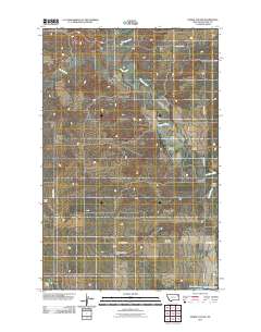 Dowse Coulee 2011 topographic map thumbnail