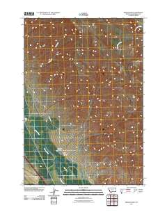 Briggs Ranch 2011 topographic map thumbnail