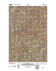 Coal Creek 2011 topographic map thumbnail