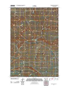 Devils Pocket 2011 topographic map thumbnail
