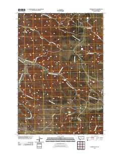 Fisher Butte 2011 topographic map thumbnail