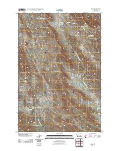 Ahles 2011 topographic map thumbnail