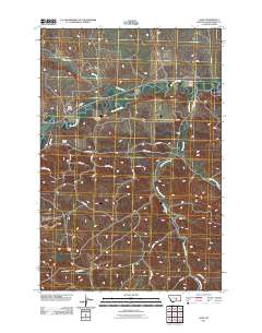 Gage 2011 topographic map thumbnail