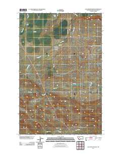 Gouchnour Ranch 2011 topographic map thumbnail